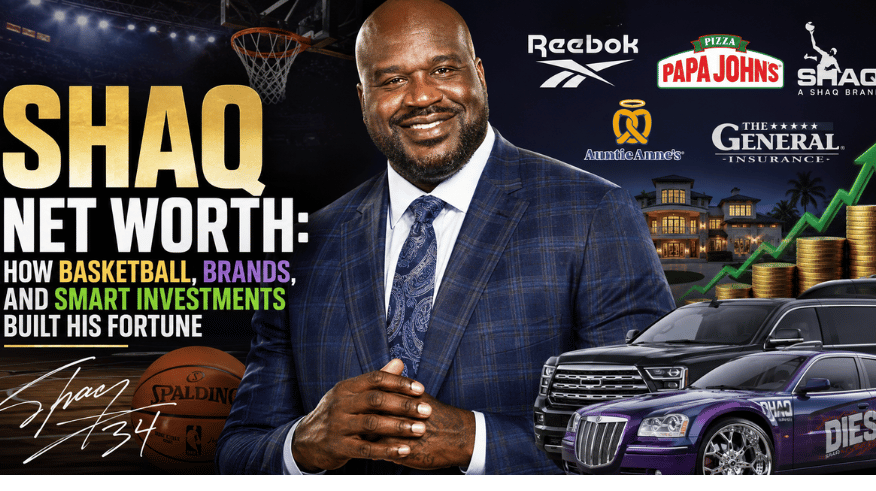 Shaq Net Worth: How Basketball, Brands, and Smart Investments Built His Fortune 