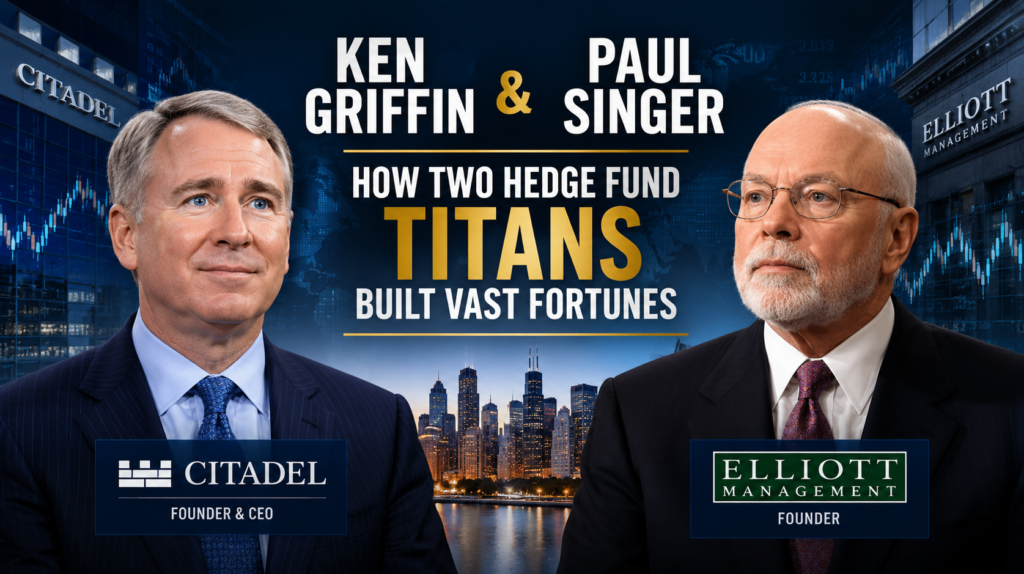 Ken Griffin and Paul Singer: How Two Hedge Fund Titans Built Vast Fortunes 