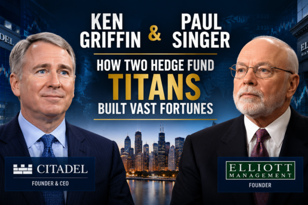 Ken Griffin and Paul Singer: How Two Hedge Fund Titans Built Vast Fortunes 